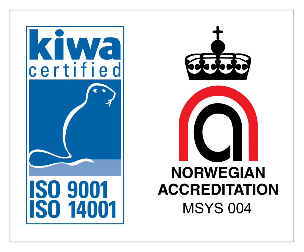 OrbitArena AS er nå sertifisert i ISO 9001 og 14001